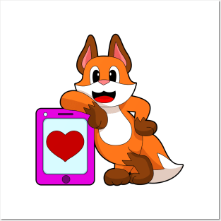 Fox Heart Posters and Art